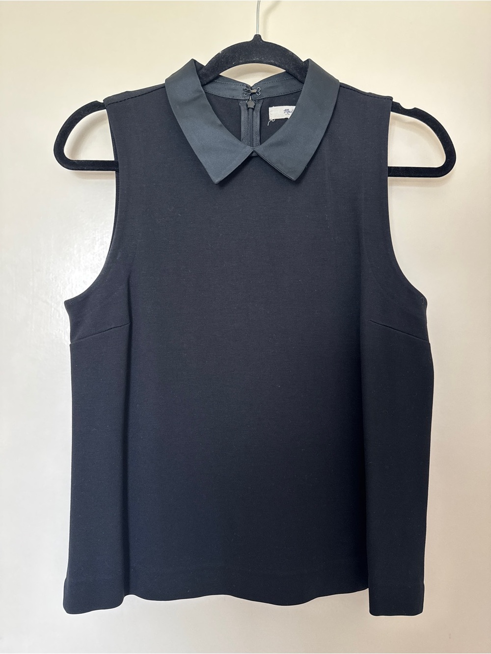 Madewell Collarshine Ponte Tank size M
